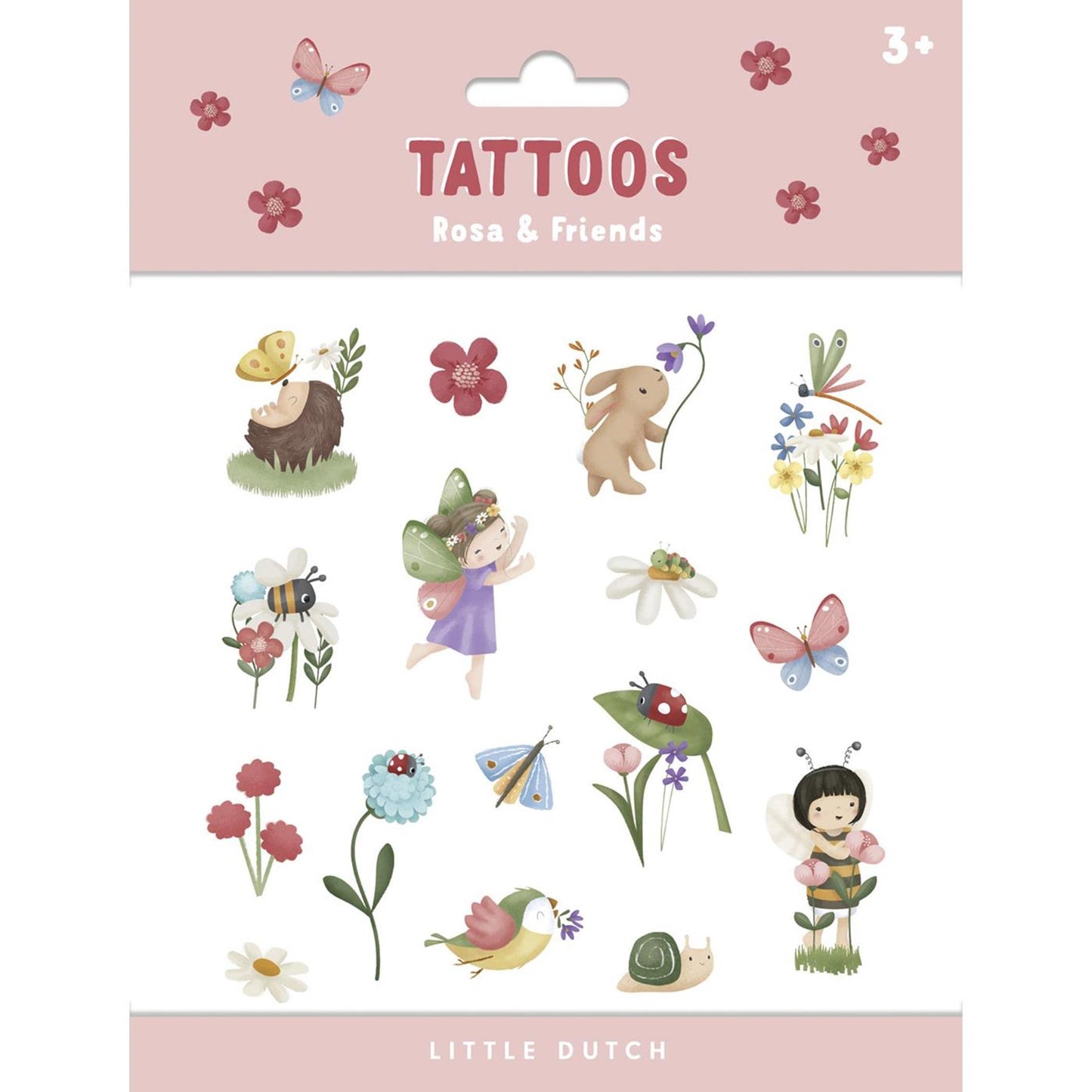 Little Dutch Tattoos Rosa Friends
