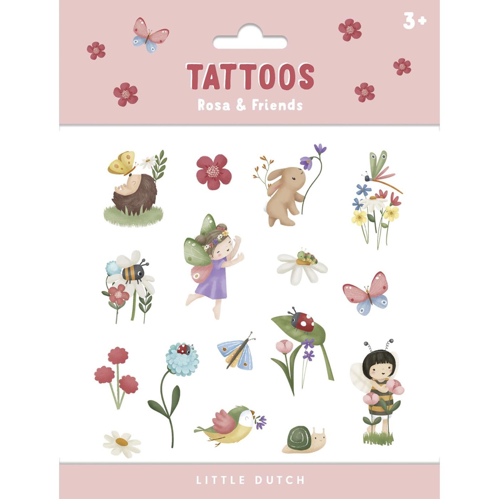 Little Dutch Tattoos Rosa Friends