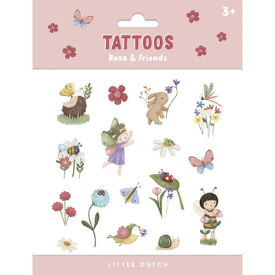 Little Dutch Tattoos Rosa Friends
