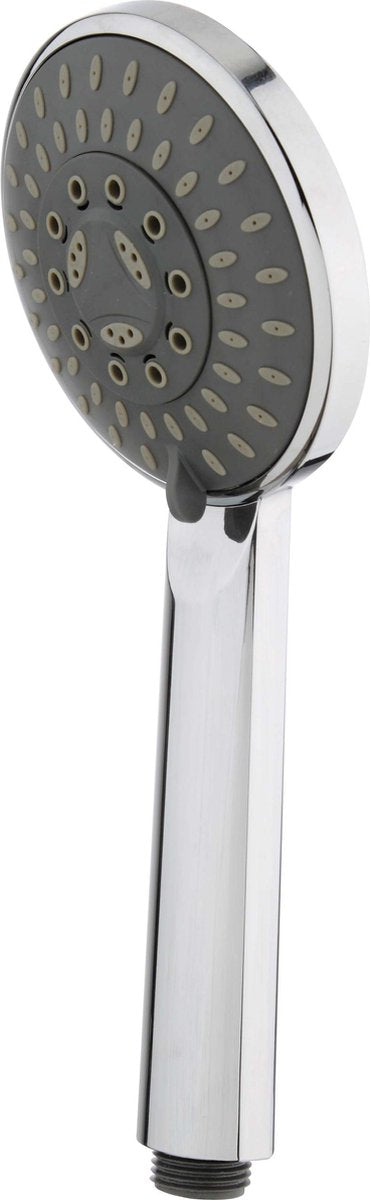 Tiger Alicante Handbrause – Duschkopf ø 11 cm – bis zu 40 % Wassereinsparung – 5 Positionen – Chrom