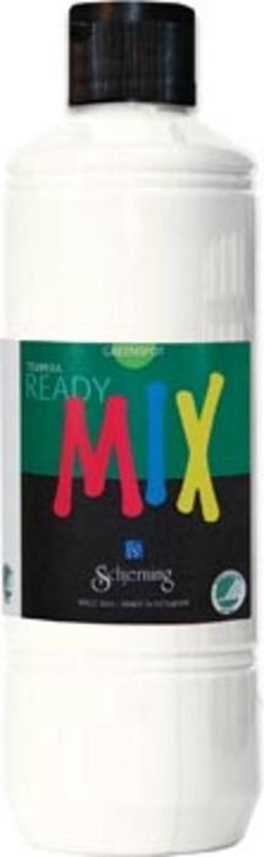 Schjerning Greenspot Plakatfarbe, matt, weiß, 500 ml 1 Flasche
