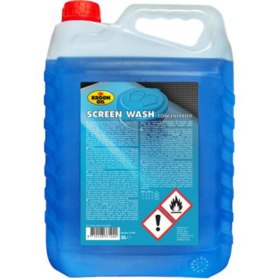 Kroon-Oil Crown Scheibenwaschmittel, konzentriertes Scheibenwasch-Frostschutzmittel, 5 l