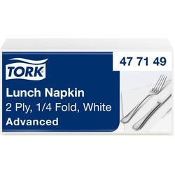 Servietten Tork weiß 2-lagig 200 Stück