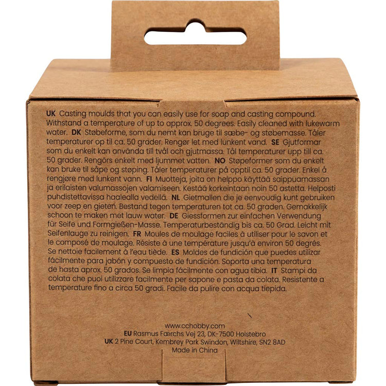 Creativ Company Formen, Ozeanmotiv, H: 1,2 cm, L: 4-6 cm, 6 Stück 1 Box