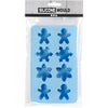 Creativ Company Silikonformen, Eiskristalle und Keksmann, H: 2,5 cm, L: 3 cm, B: 4,5 cm, 12,5 ml, 1 Stück