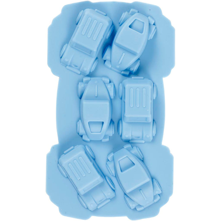 Creativ Company Silikonformen, Autos, H: 2,5 cm, L: 3 cm, B: 4,5 cm, 12,5 ml, 1 Stück