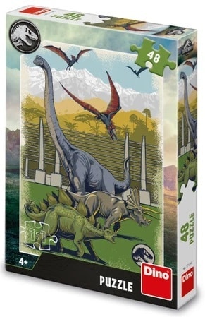 Puzzle Jurassic World Dinosaurier 48 Stücke