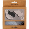 Creativ Company Silikonformen, Muschelschale, H: 0,6 cm, L: 12 cm, B: 8-9 cm, 2 Stück 1 Box