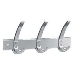 Abi Wandgarderobe Kerkmann Public Aluminium 3 Haken