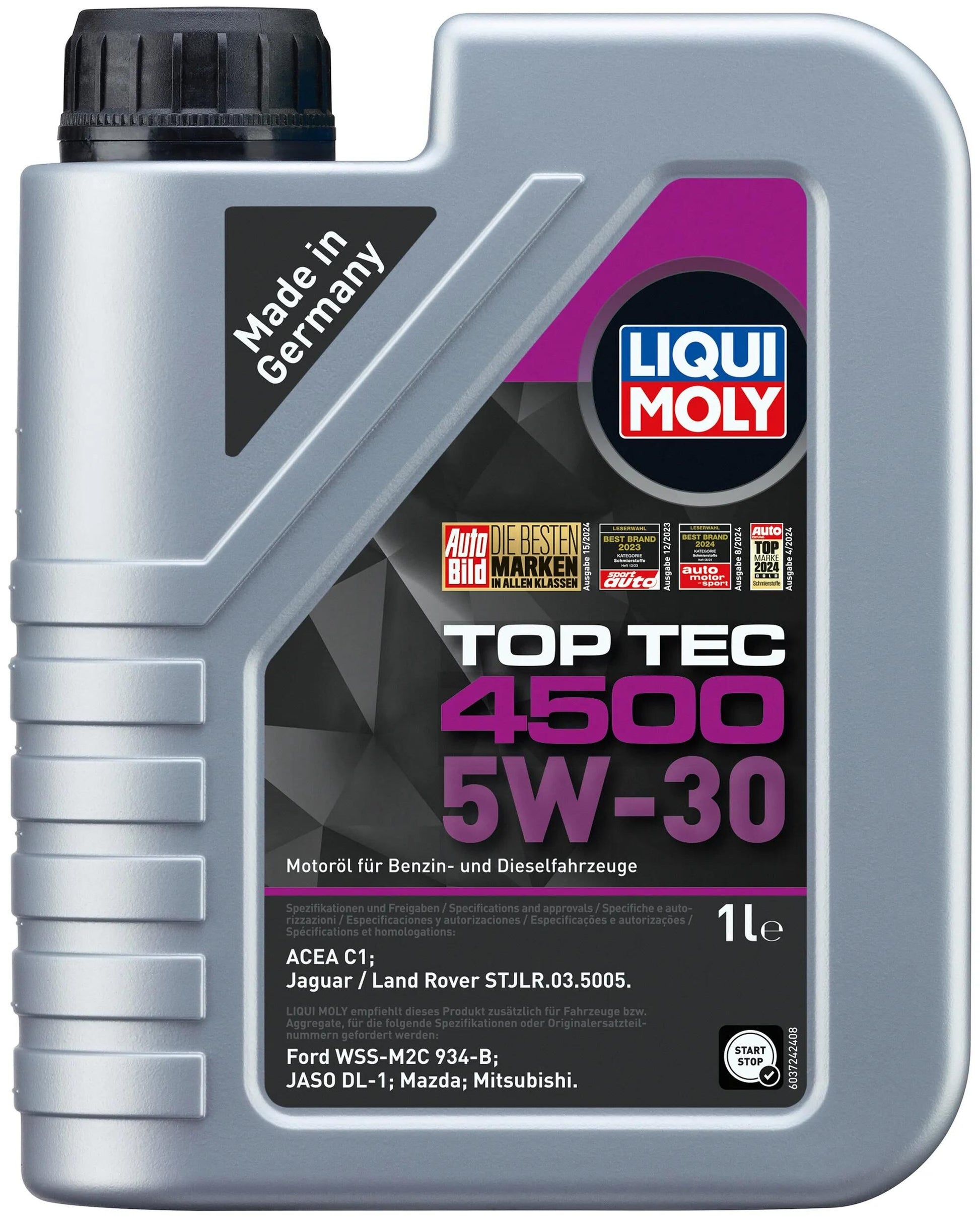 Liqui Moly Öl Top Tec 4500 5w-30 1l