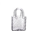 Ideen 4 Jahreszeiten Elysee Glashandtaschenvase 19x11x28cm