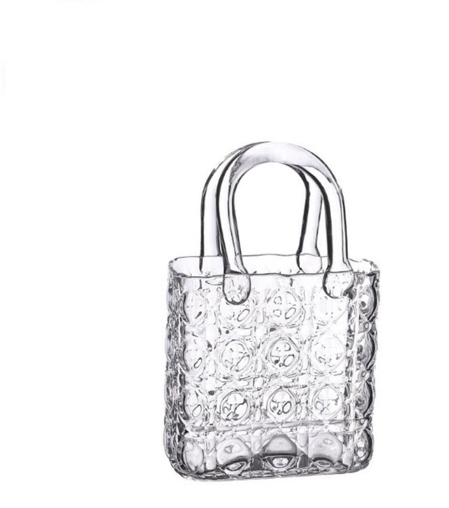 Ideen 4 Jahreszeiten Elysee Glashandtaschenvase 19x11x28cm