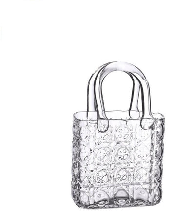 Ideen 4 Jahreszeiten Elysee Glashandtaschenvase 19x11x28cm