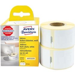 Avery Zweckform Adressetiketten AS0722370 permanent weiß