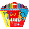 Giotto-Marker, D 5 mm, Strichstärke 1-3 mm, verschiedene Farben, 12 Stück 1 Box