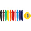 Giotto Wachsmalstifte, L: 7 cm, D 11 mm, 10 Stück 1 Box
