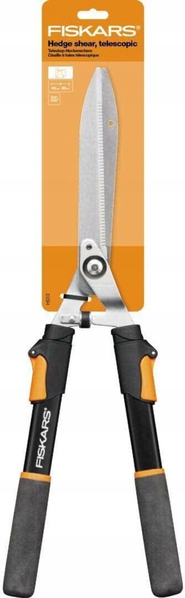 Fiskars Solid™-Serie – Teleskopschere – verstellbarer Griff – ergonomisch – Stahl