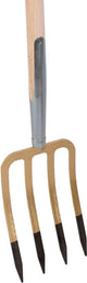 Talen-Werkzeuge – Spießgabel – 4 Zähne – Eschenstiel – 85 Zentimeter