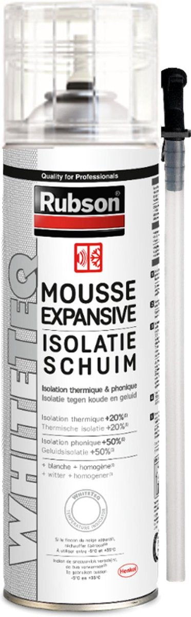 Rubson 1039508 – weißes Teq 500 ml | 12 Stück