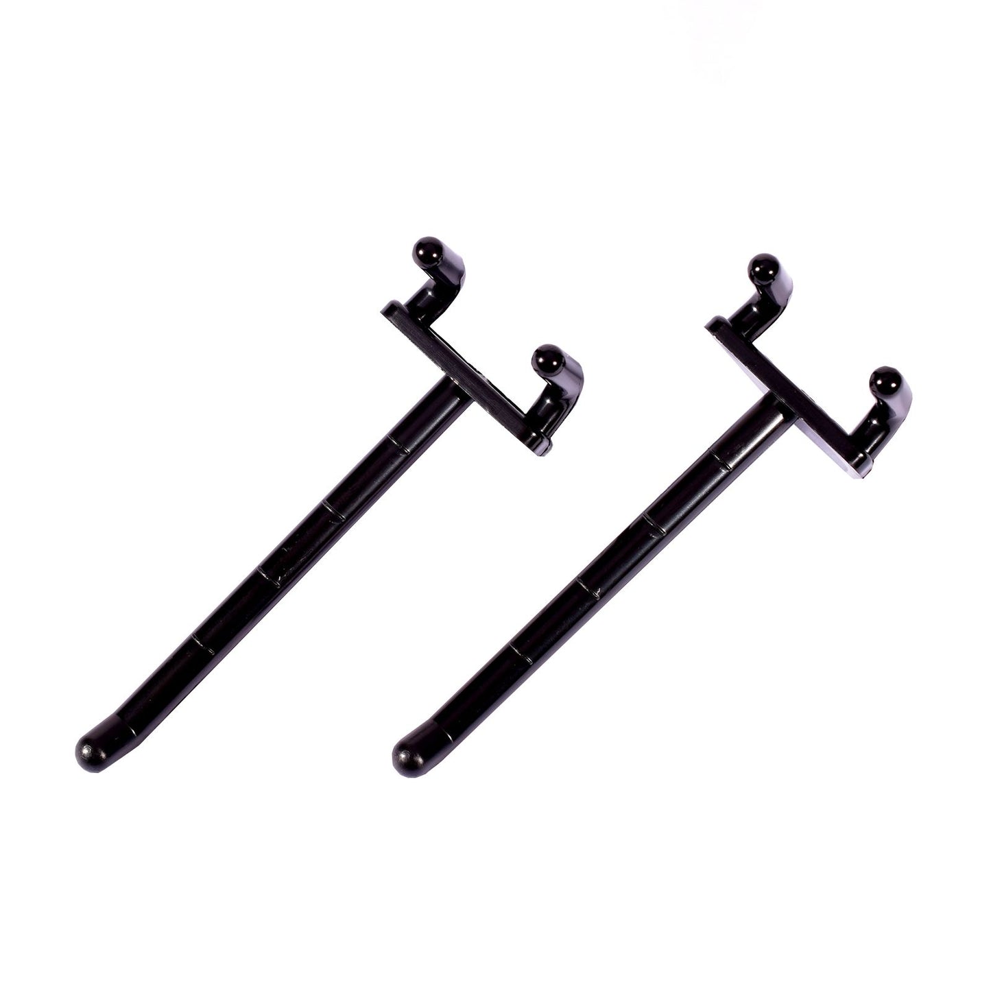 Vaessen creative • Haken Kunststoff zum Aufhängen 7,5 cm schwarz 64 Stk