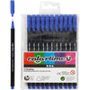 Colortime Fineliner, Strichstärke 0,6-0,7 mm, dunkelblau, 12 Stück 1 Box