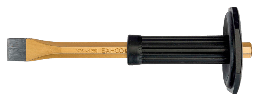 Bahco Kaltmeißel flach 400 mm Handschutz