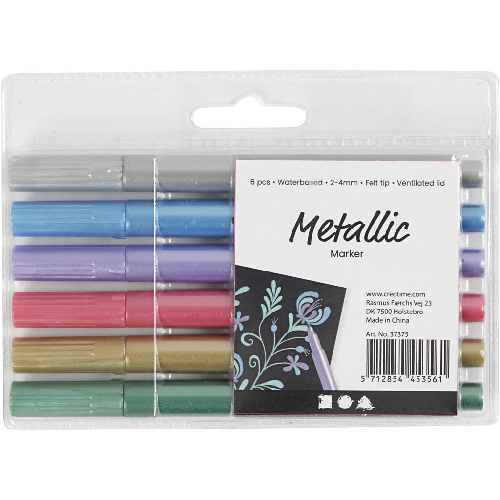 Marker Metallic, 6st.