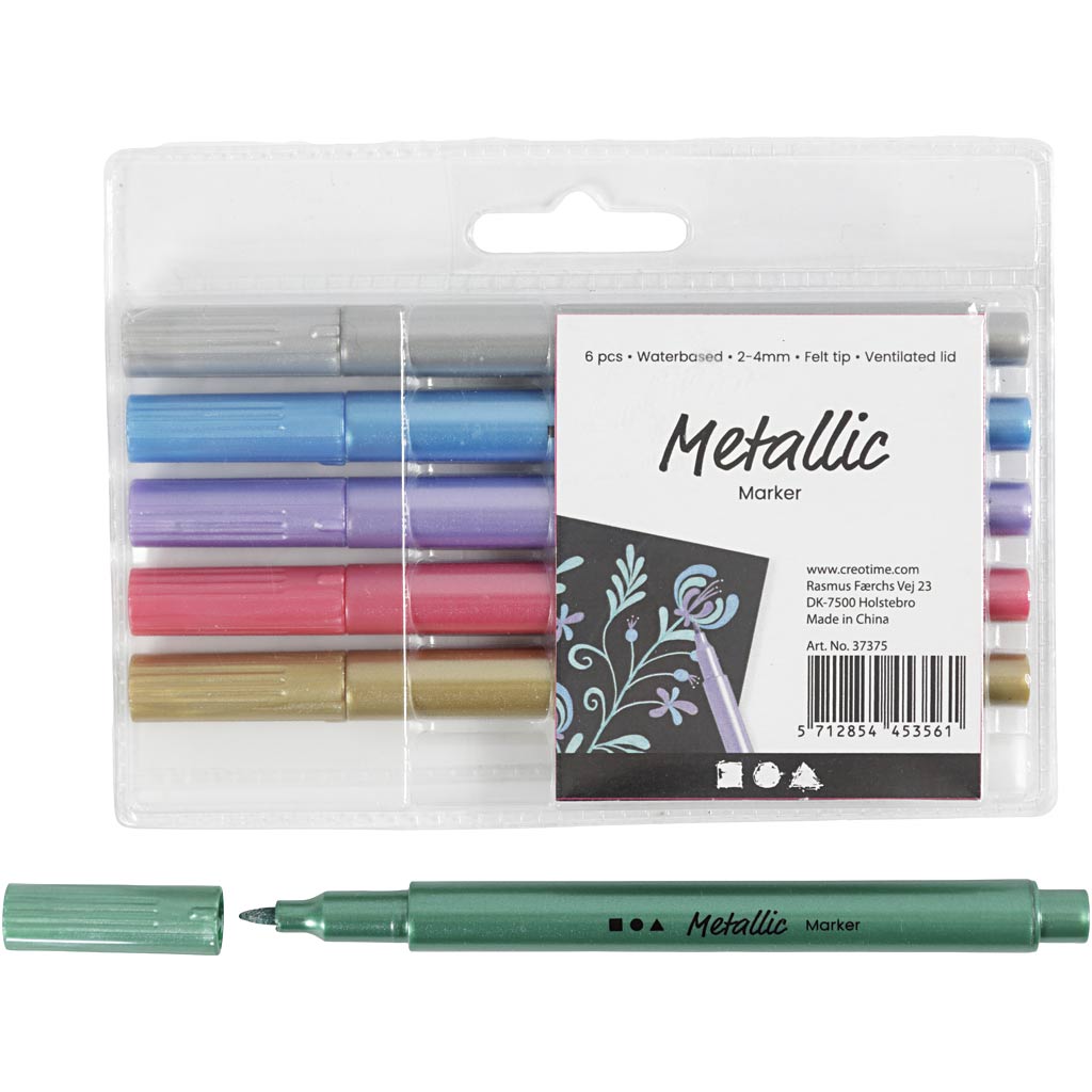 Marker Metallic, 6st.