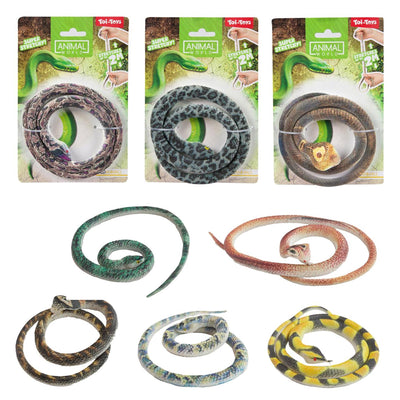Toi-toys Tierwelt lebensechte Schlange 60cm