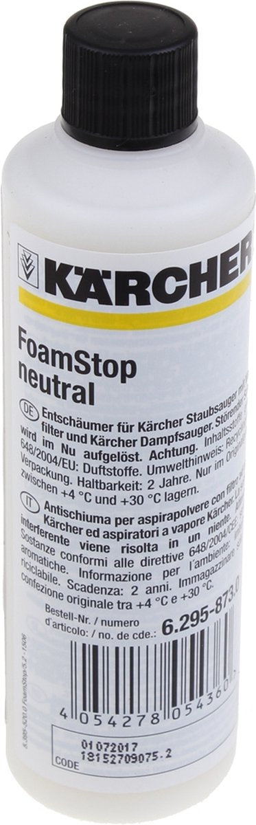 Kärcher Schaum Stop Neutral – 125 ml – neutraler Duft