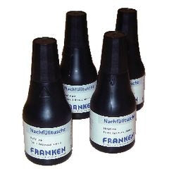Nachfülltintenflasche Franks 25ml schwarz