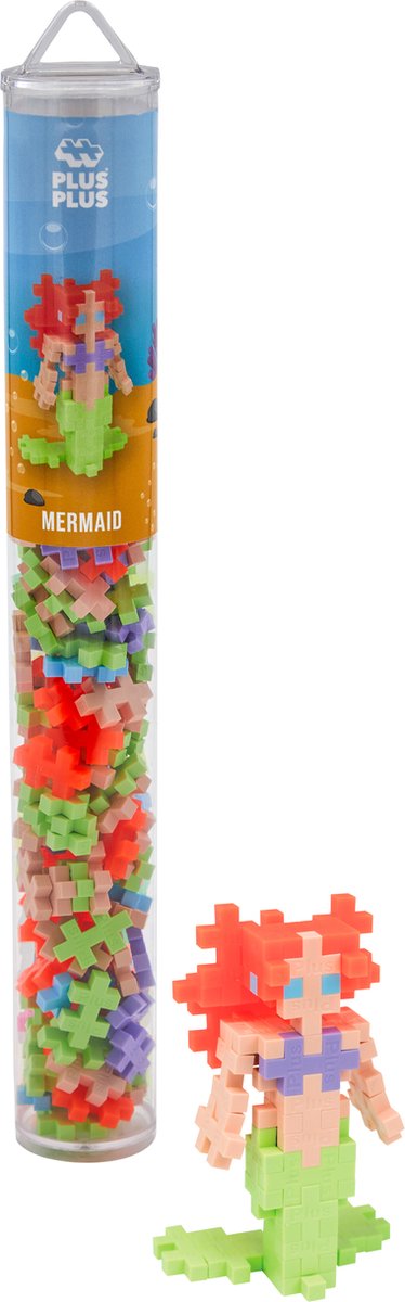 Plus Plus Tube Meerjungfrau Plus-Plus: 100 Stück (4103)