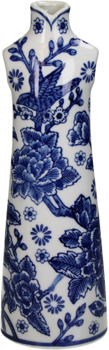 HD Collection Vase Kleid Porzellan 10x8x31cm