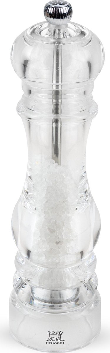 Peugeot Nancy Salzmühle 22 cm – transparent – Acryl