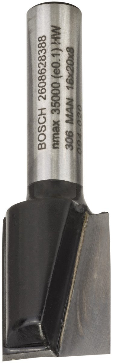 Bosch - Schaftfräser 8 mm, D1 16 mm, L 20 mm, G 51 mm