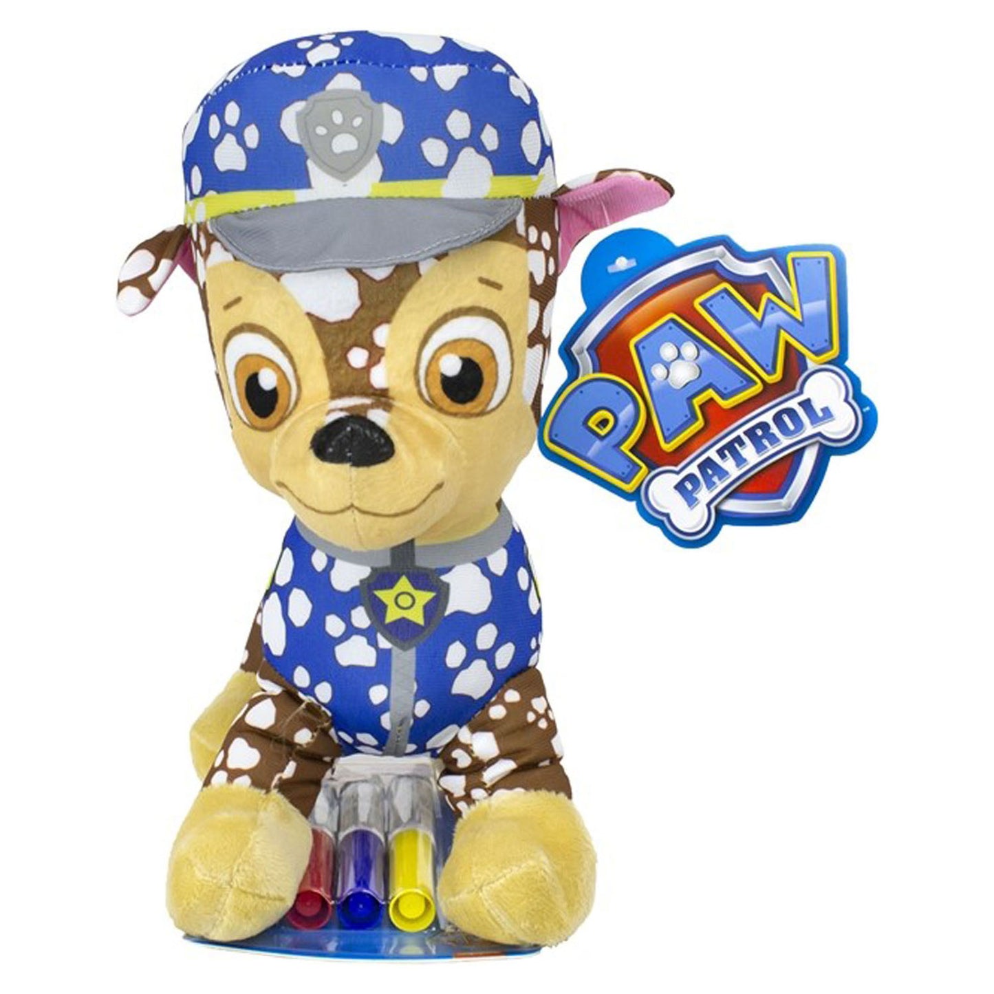 Paw Patrol Farbe kuschelndes Spielzeug mit Markierungen - Verfolgungsjagd