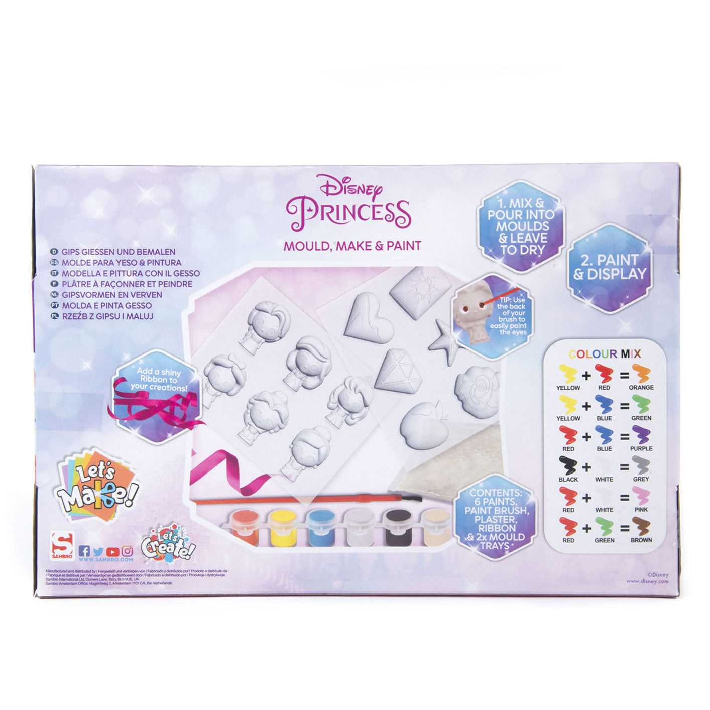 Girss Malerei Disney Princess XL