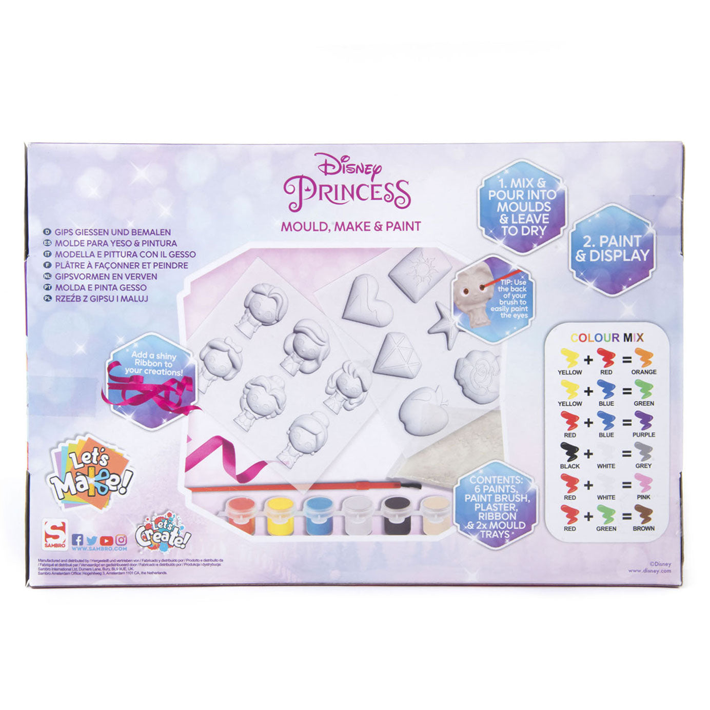 Girss Malerei Disney Princess XL