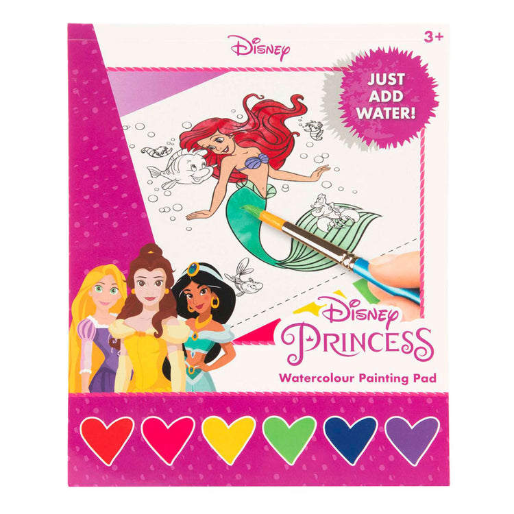 Sambro -Prinzessin Farben mit Wasserfarbe Block, 27dlg.