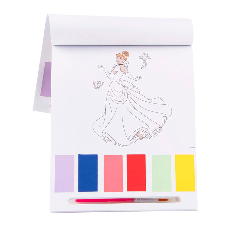 Sambro -Prinzessin Farben mit Wasserfarbe Block, 27dlg.