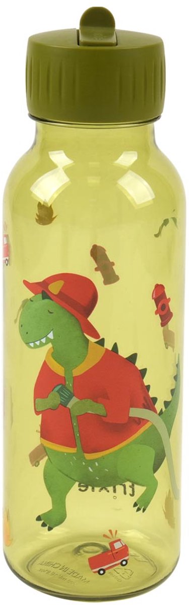 Trixie | Trinkflasche Feuerwehrmann Herr Dino Tritan 500ml