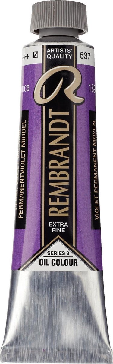 Rembrandt Ölfarbe Tube 40 ml Dauerviolett mittel 537