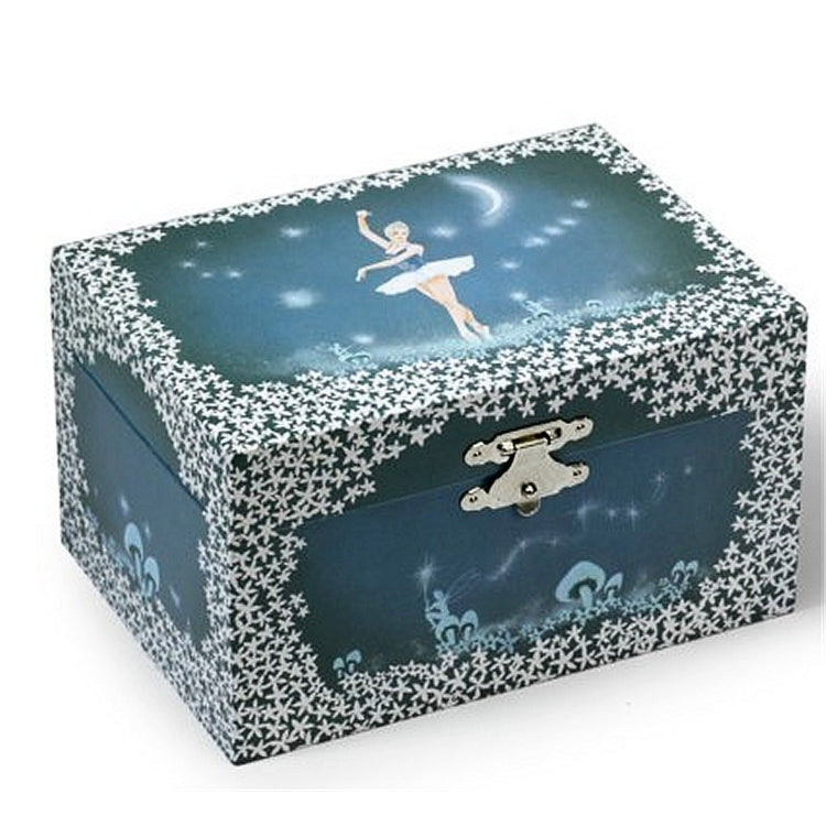 Einfach für Kinder einfach für Juwelier Music Box Ballerina White Kleid Blau Weiß