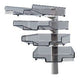 Briefkörbe Hansa Styro Säulenform TRT5880 grau