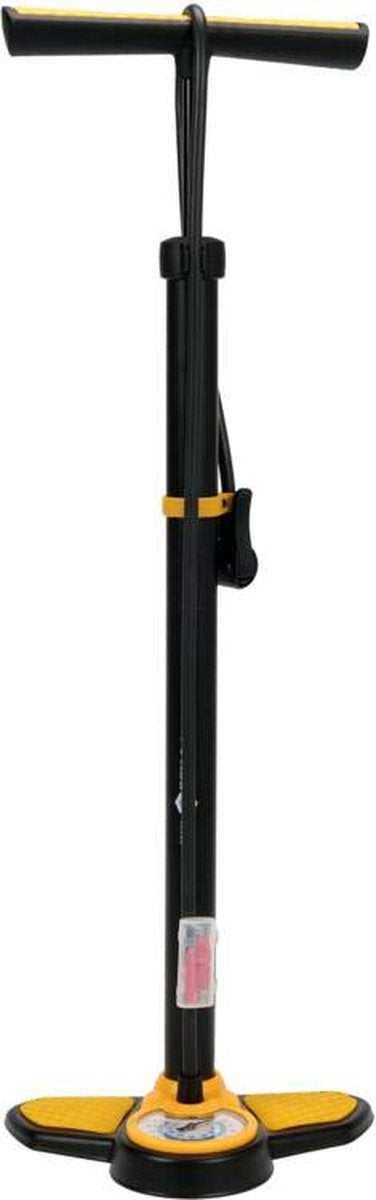 Vorel 82023 – Pumpe mit Manometer – Stahl – 11 bar – Presta Schrader