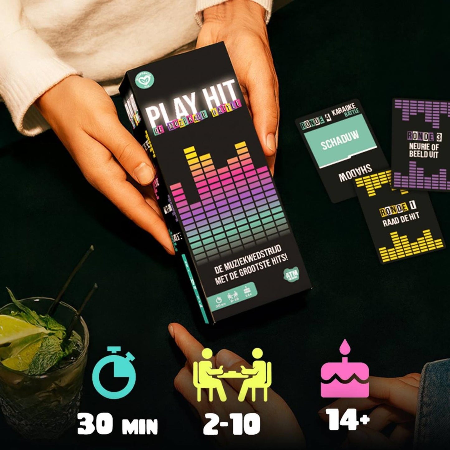 Asmodee spielt Hit: The Musical Battle (nl)