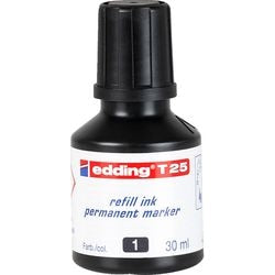 Nachfülltinte Permanentmarker edding t25 schwarz