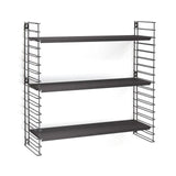 Tomado Bücherregal Retro Schwarz 70x21x68cm - afbeelding 1