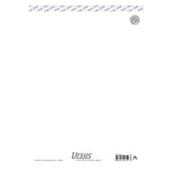 Ursus Notizbuch blanko A4 weiß