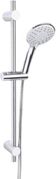Differnz Schiebestangenset Deluxe 54 cm mit Handbrause und Chrom-Brauseschlauch